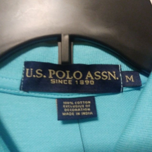 US Polo Assn. Blue Polo Shirt - Picture 2 of 8